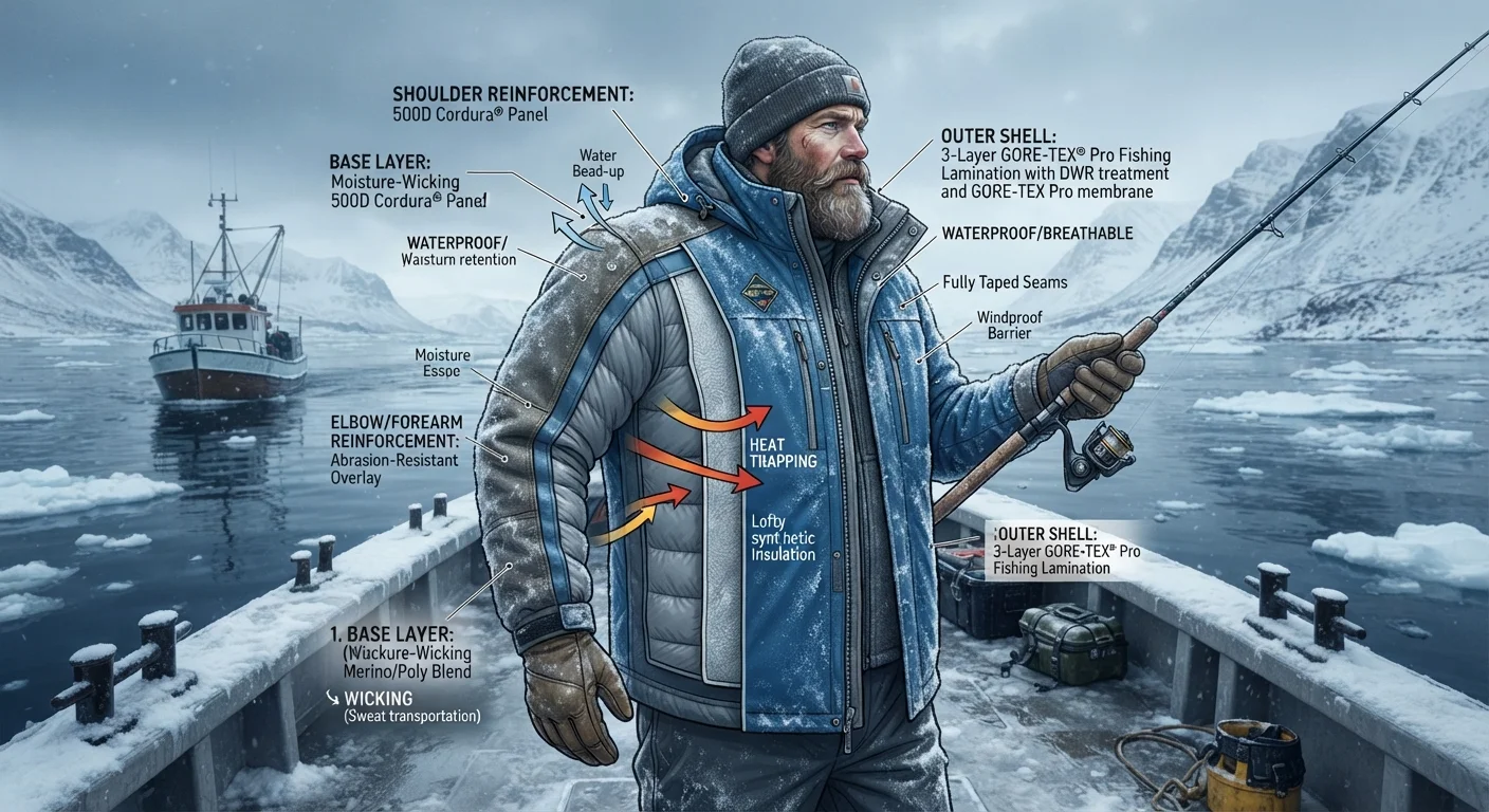 How to Choose Waterproof Fabric for Fishing Jackets