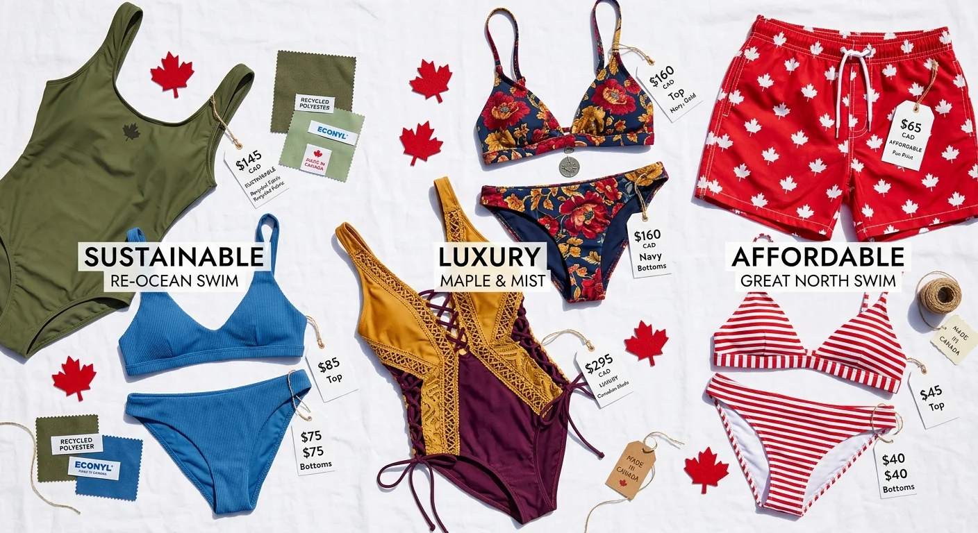 Top 10 Canadian Swimwear Brands In 2026 (Sustainable, Luxury & Affordable)