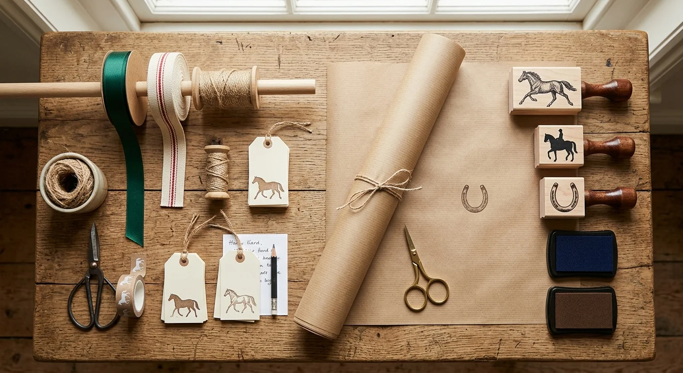 How To Wrap A Gift For The Horse Lover In Your Life