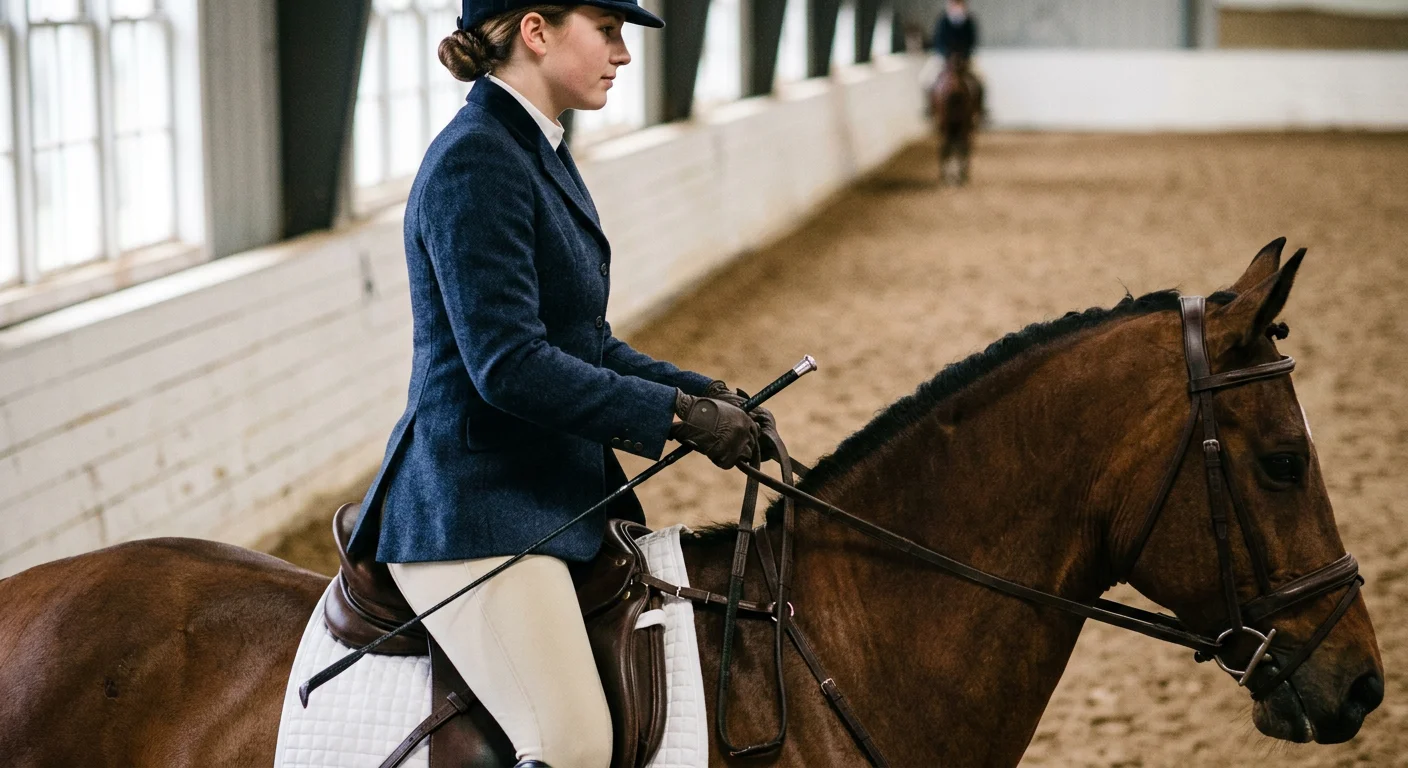 How To Ride With A Dressage Whip Correctly