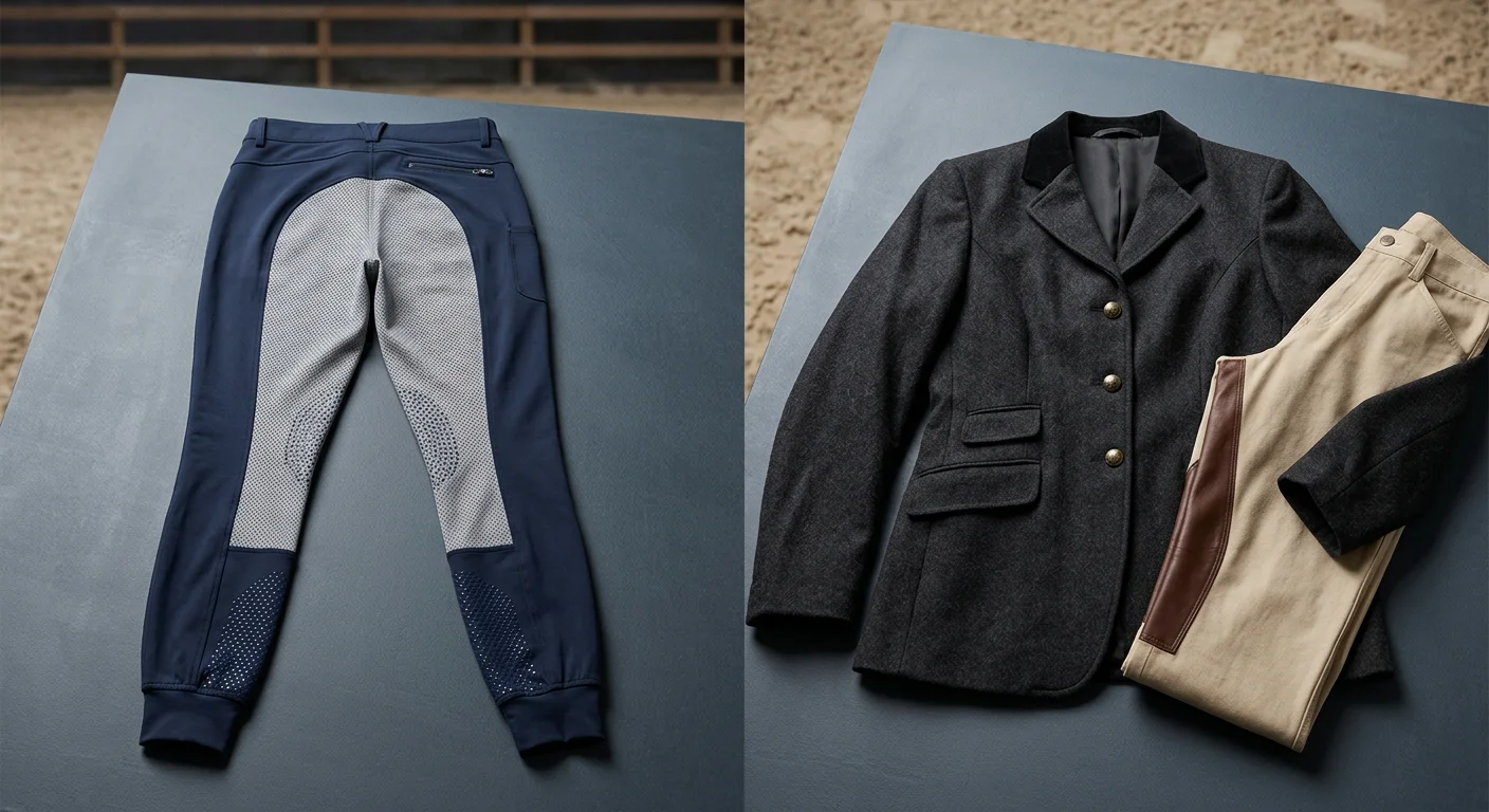 Dressage Rider in Formal Attire