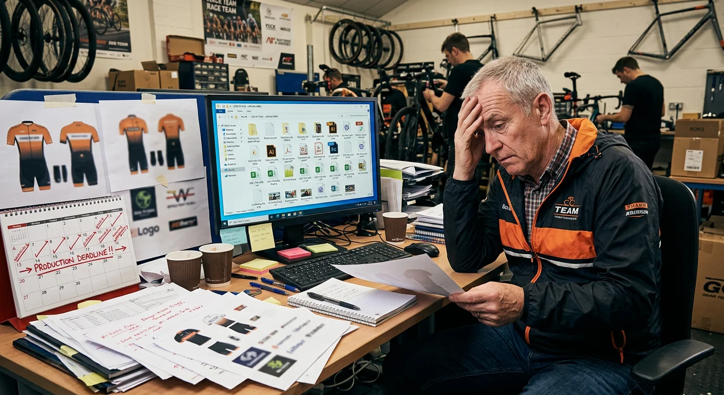 Custom Cycling Apparel Lead Times: All 6 Stages Explained