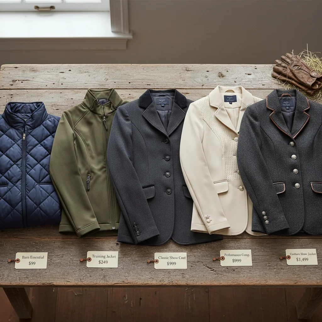 Budget decision guide for horseback riding jackets
