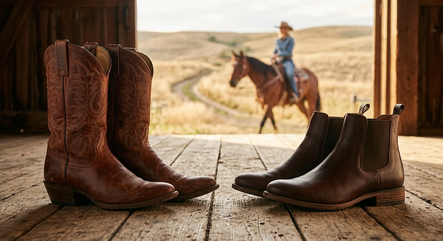 Chelsea boots for light horse riding
