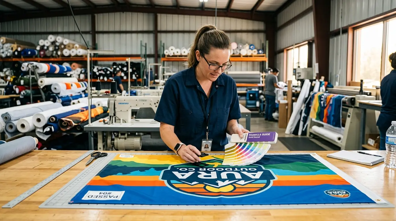 Custom OEM Flag Services For Brand Owners