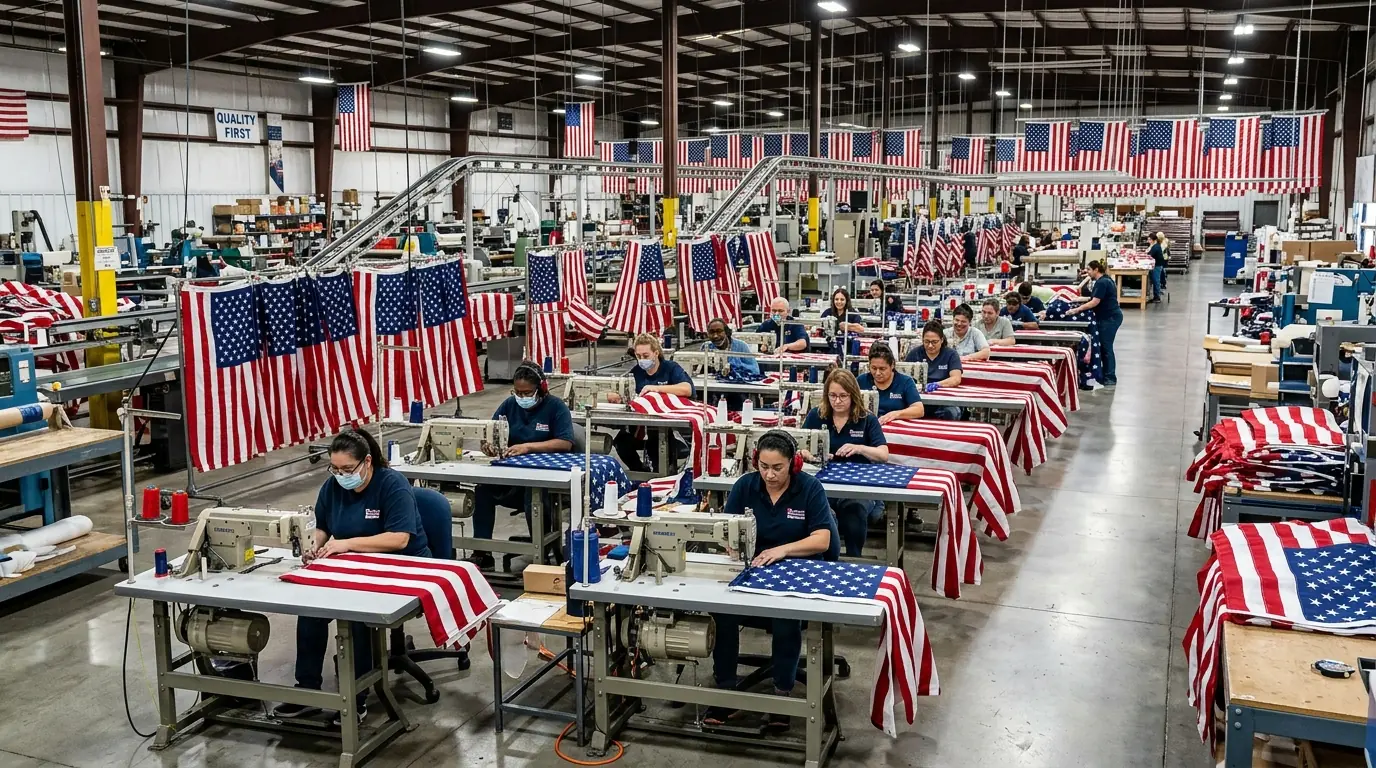 Top 10 National Flag Manufacturers in the USA (2025)