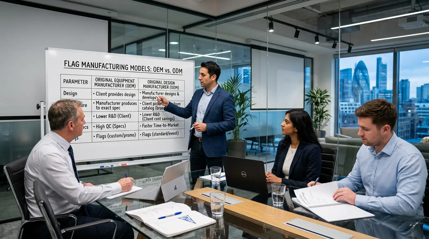 How To Find A Reliable Flag ODM Partner