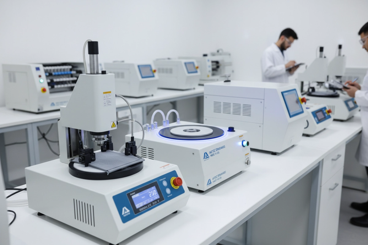 Textile testing laboratory equipment for AATCC standards